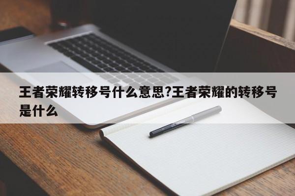 王者荣耀转移号什么意思?王者荣耀的转移号是什么