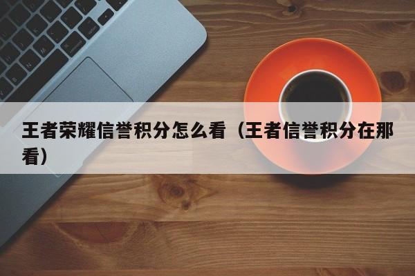 王者荣耀信誉积分怎么看(王者信誉积分在那看)